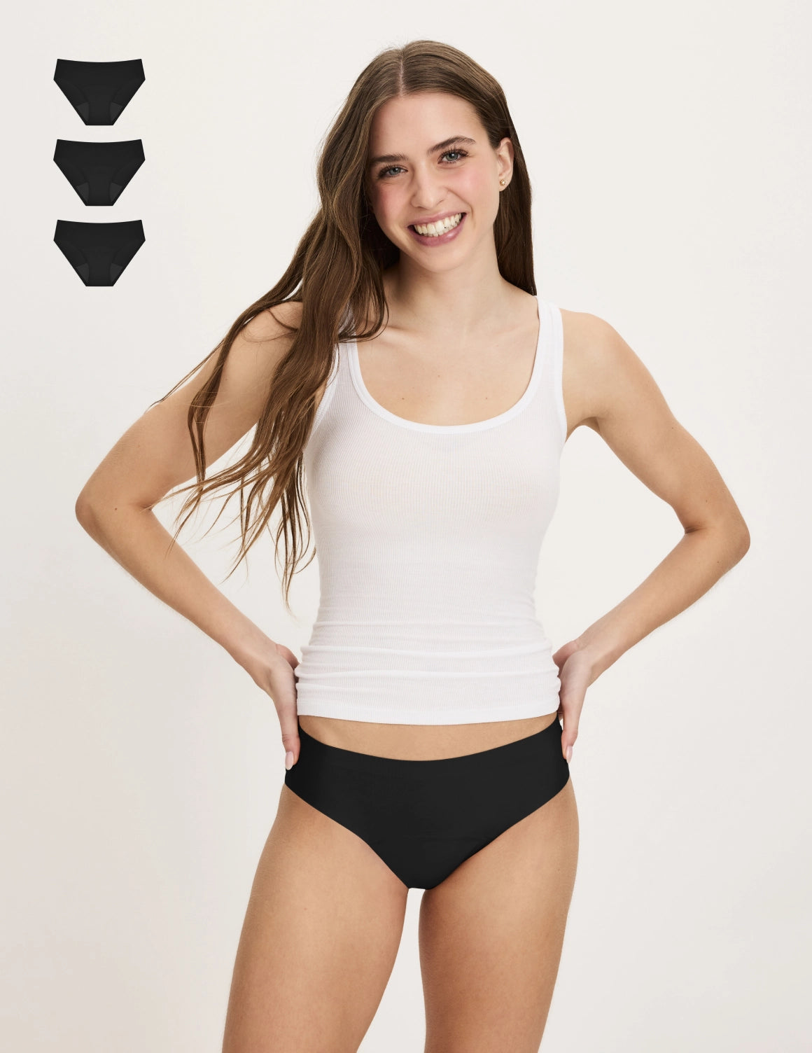 Teen Super Leakproof® Bikini 3-Pack | Invisible Period Panties – Knix