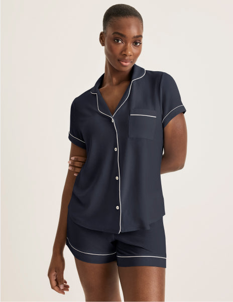 Modal Short Sleeve Sleep Set | Women's Pajama Set – Knix