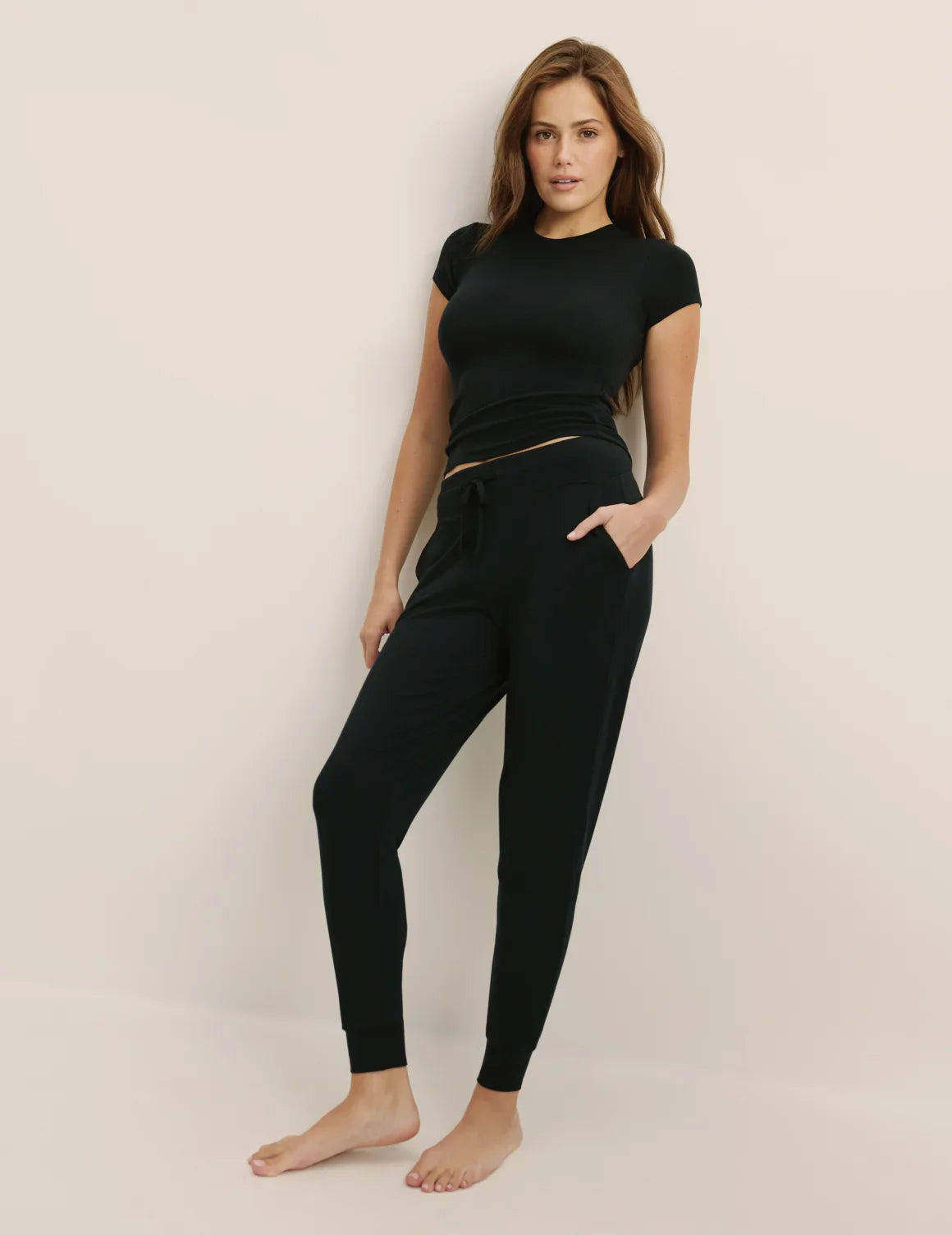 最終値下ハチヤーズ8YARDS Ribbed Joggers 2XL Black Modal Jogger 最終値下ハチヤーズ8YARDS Ribbed Joggers 2XL Black Modal Jogger