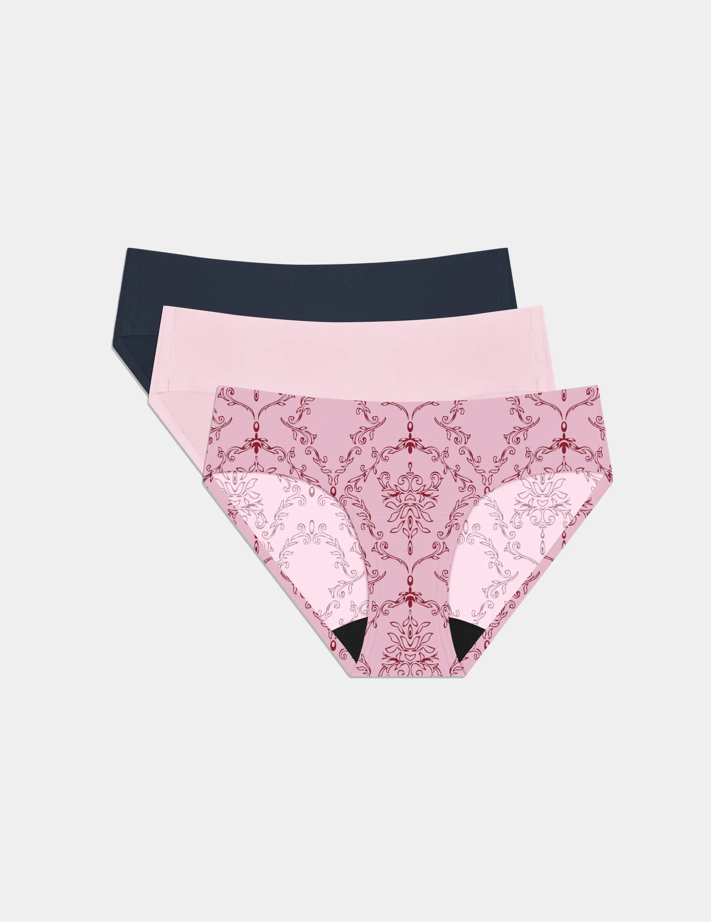 Light Leakproof No-Show Bikini 3-Pack