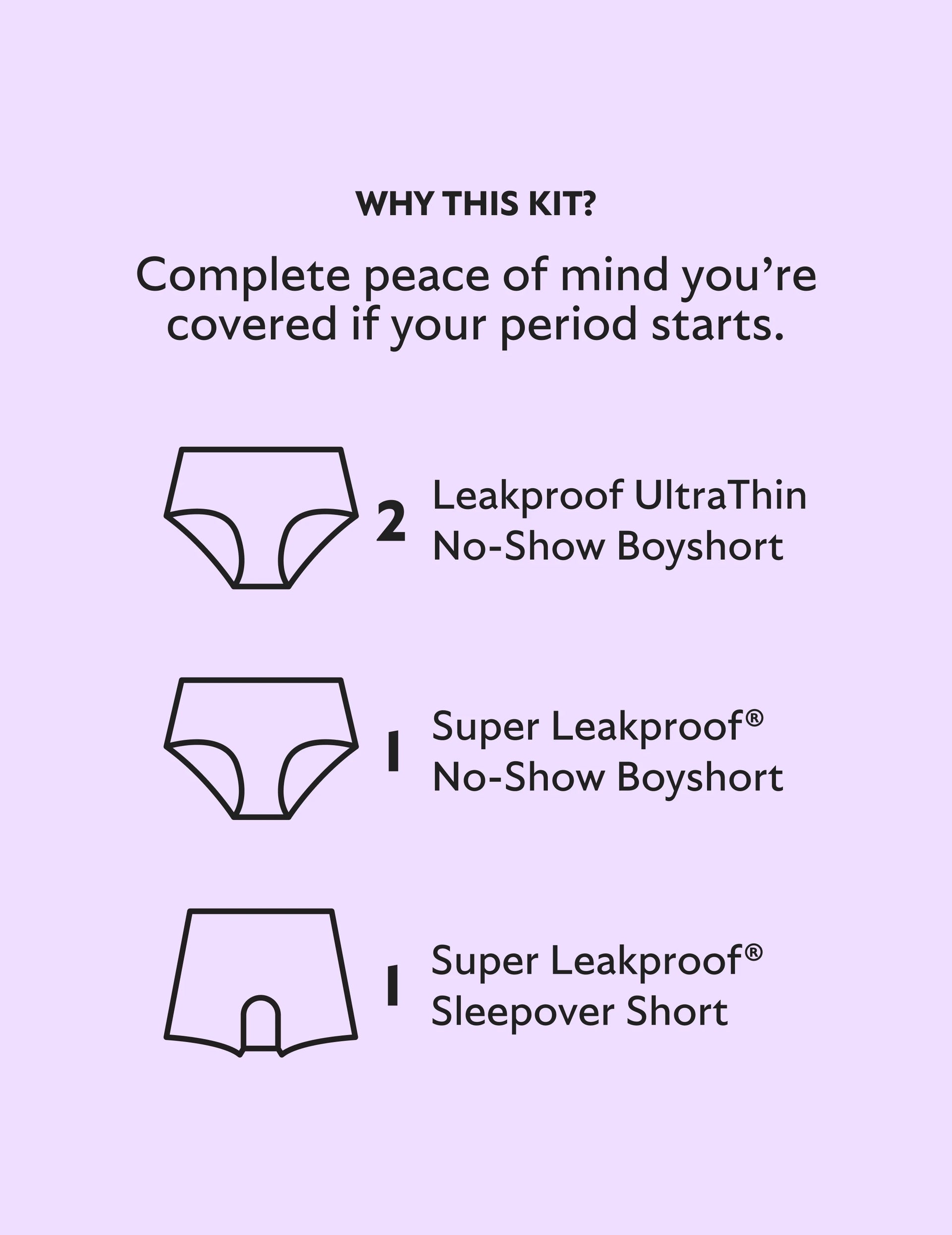 Teen Year-End Stock Up Bundle - Boyshort