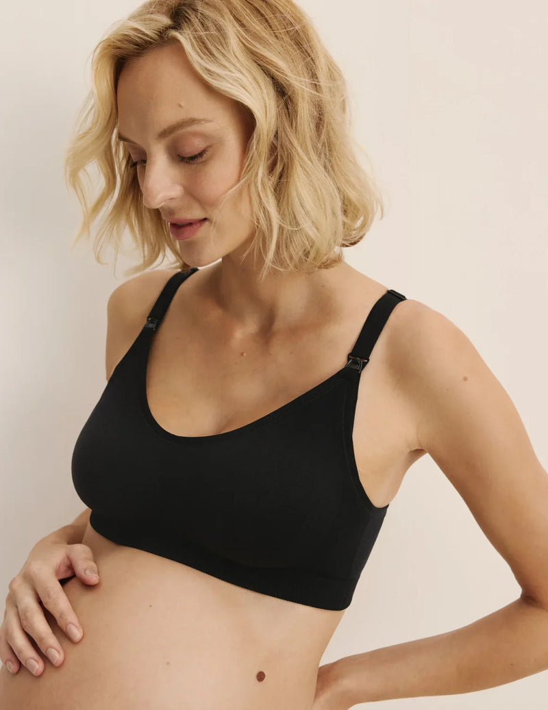 Elyse is a 34C and wearing KNIX M | Black