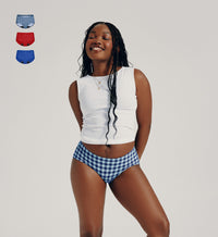 | Gumdrop/Blueberry/Blue Gingham