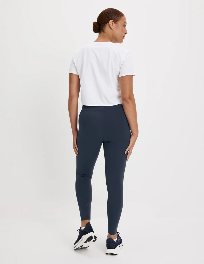 Back view of model wearing the CloudCut™ Legging highlighting the coverage and fit