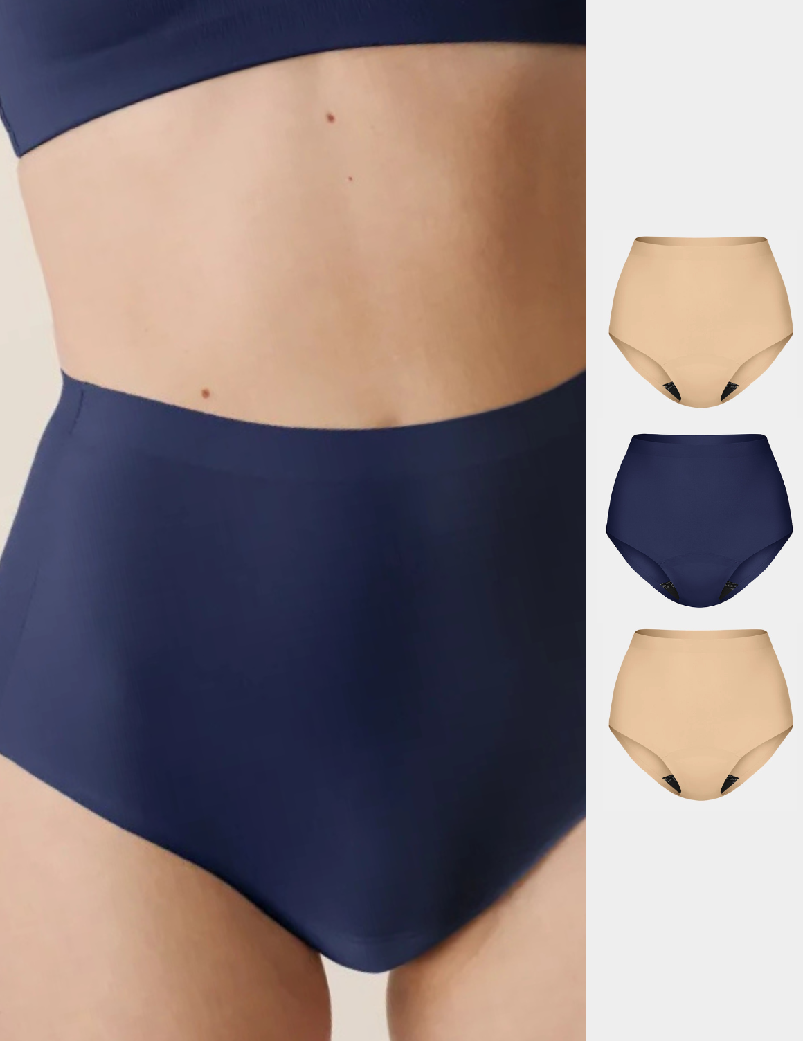 Leakproof UltraThin High Rise 3-Pack