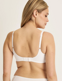 Sarah is wearing a 34DD | White