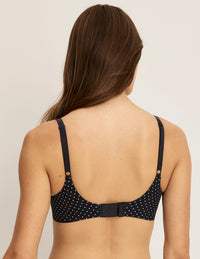 | Black with White Polka Dot