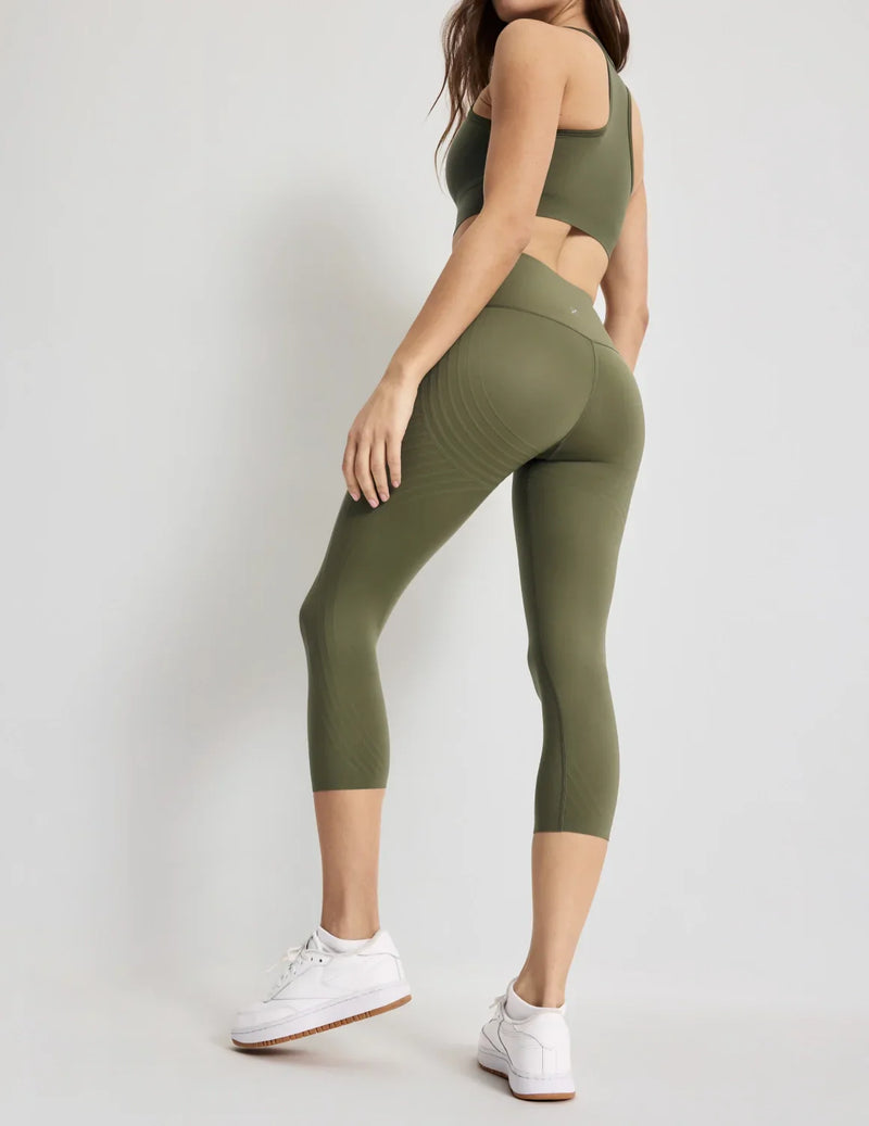 Sofia has 36.5” hips and wears a size S  | Olive