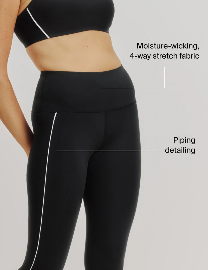HiTouch™️ High Rise Legging w/ Piping | Women's Exercise Leggings HiTouch™️ High Rise Legging w/ Piping | Women's Exercise Leggings