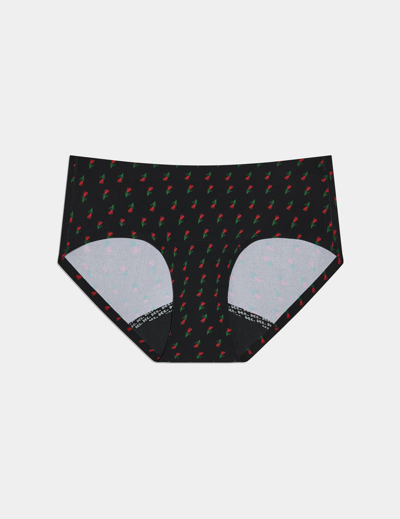 Teen Leakproof UltraThin No-Show Boyshort shown front-facing against a light gray background