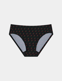 Teen Light Leakproof No-Show Bikini shown front-facing against a light gray background