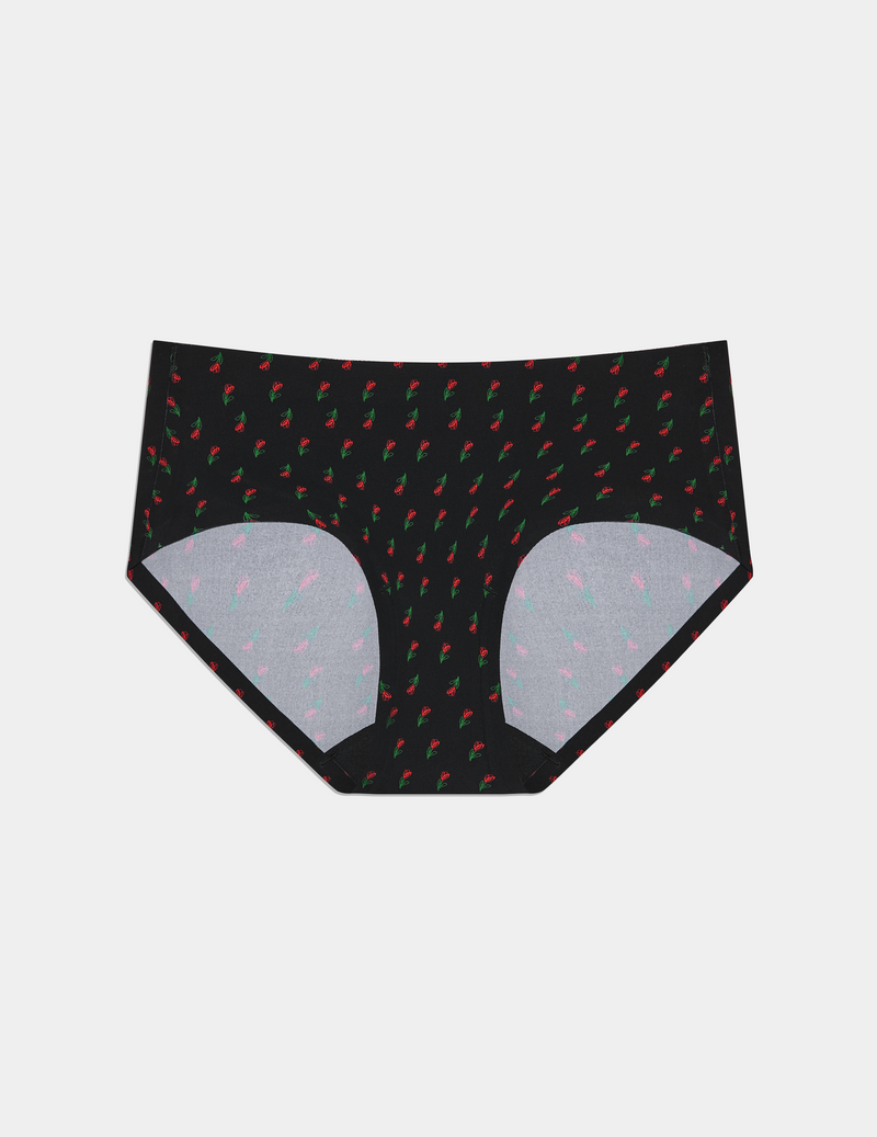 Teen Light Leakproof No-Show Boyshort shown front-facing against a light gray background