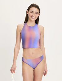 Front view of model wearing the Teen Period Swim Bikini Bottom highlighting the coverage and fit