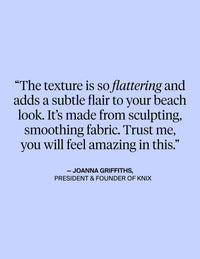 Seersucker String Bikini Set