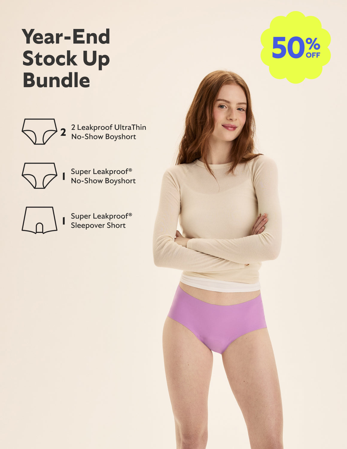 Teen Year-End Stock Up Bundle - Boyshort