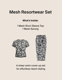Mesh Resortwear Set