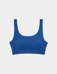 Teen Double Scoop Bikini Top shown front-facing against a light gray background