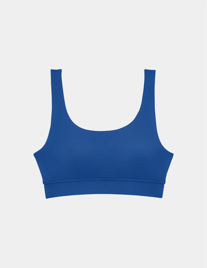 Teen Double Scoop Bikini Top shown front-facing against a light gray background