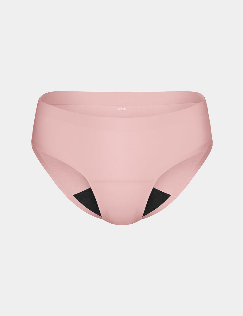 Light Leakproof No-Show Bikini shown front-facing against a light gray background