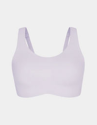 View of Revolution Adjustable Pullover Bra shown front-facing against a light gray background