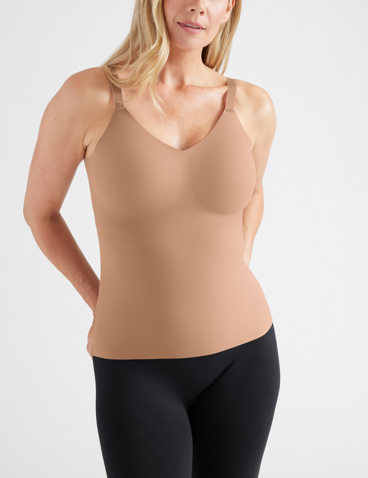 Amber is a 34DD, has 38