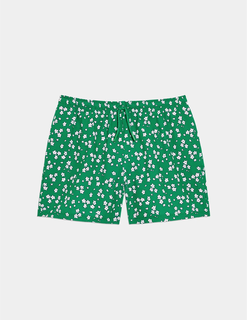 Teen Period Swim Board Shorts shown front-facing against a light gray background