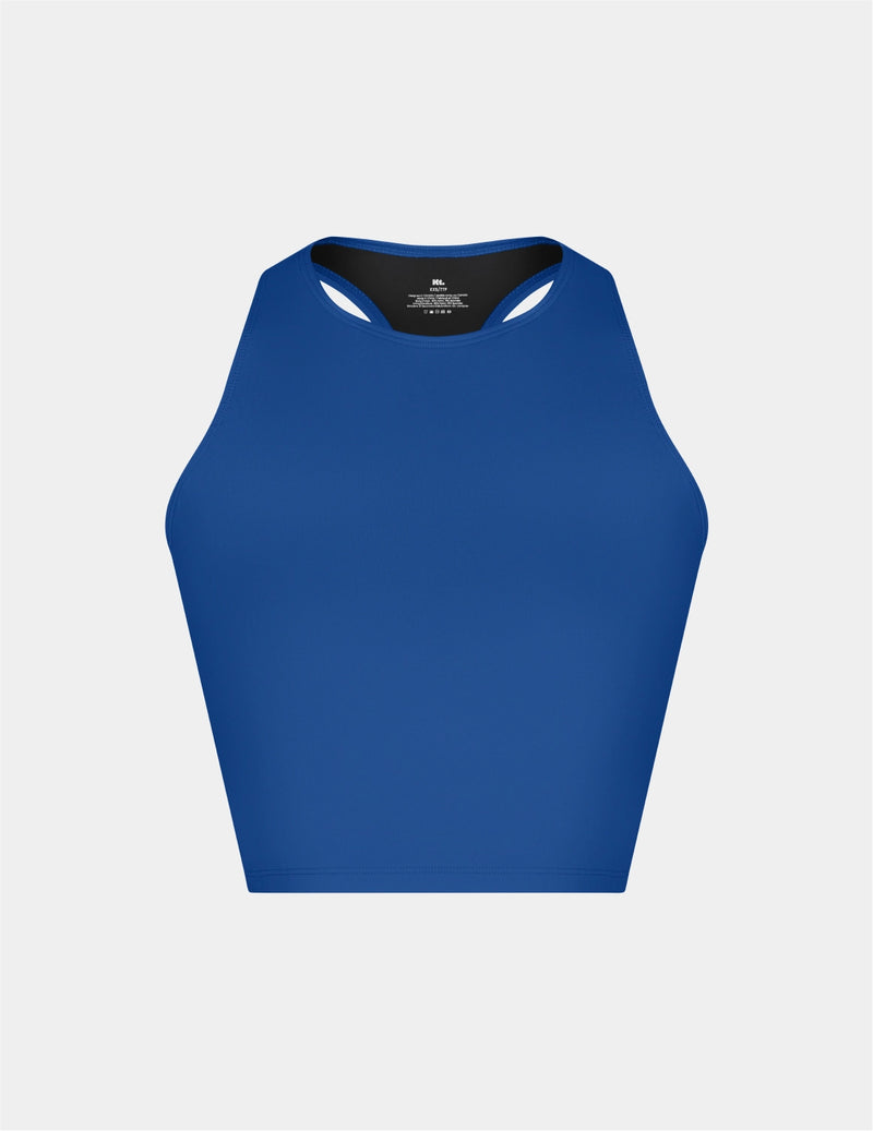 Teen Racerback Tankini Swim Top shown front-facing against a light gray background