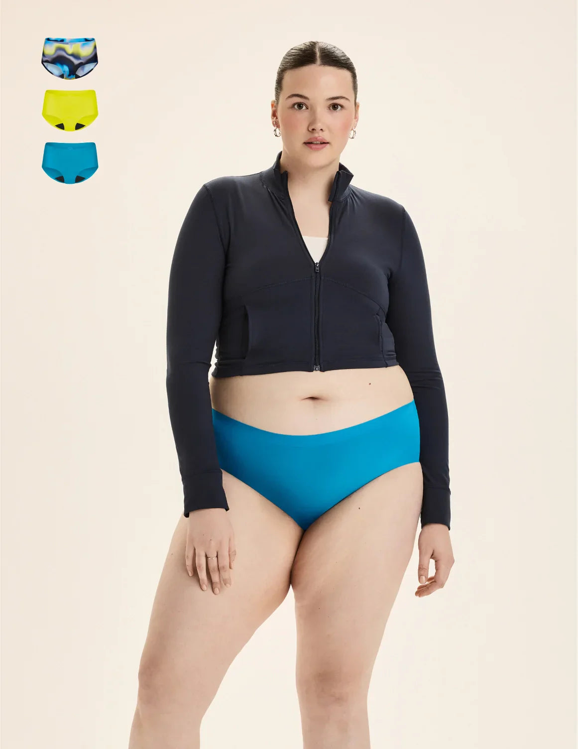 Teen Light Leakproof No-Show Boyshort 3-Pack  | Energize/Marina/Highlight