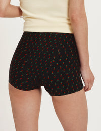 Front view of model wearing the Teen SuperPlus Leakproof® Sleepover Short highlighting the coverage and smooth fit