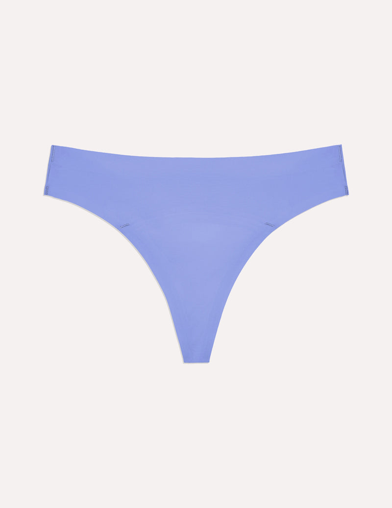 Teen Leakproof UltraThin No-Show Thong shown front-facing against a light gray background