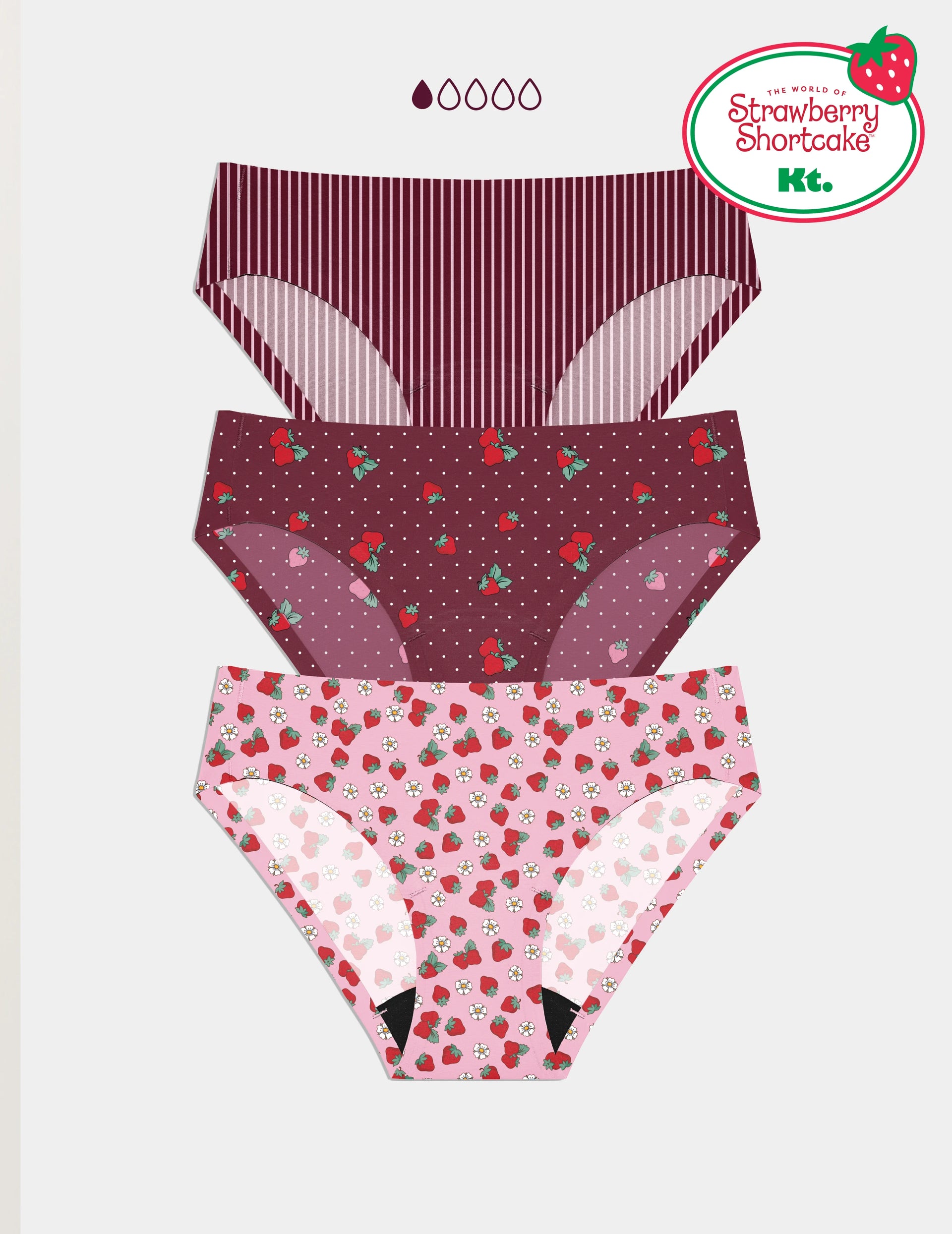 | Berry Blossom/Polka Dot Patch/Strawberry Petal