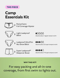 Teen Two-Piece Camp Essentials Kit
