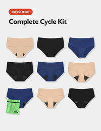Teen Complete Cycle Kit - Boyshort