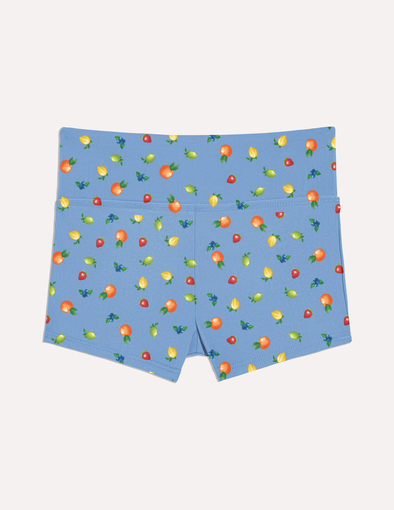Teen Period Swim Short shown front-facing against a light gray background