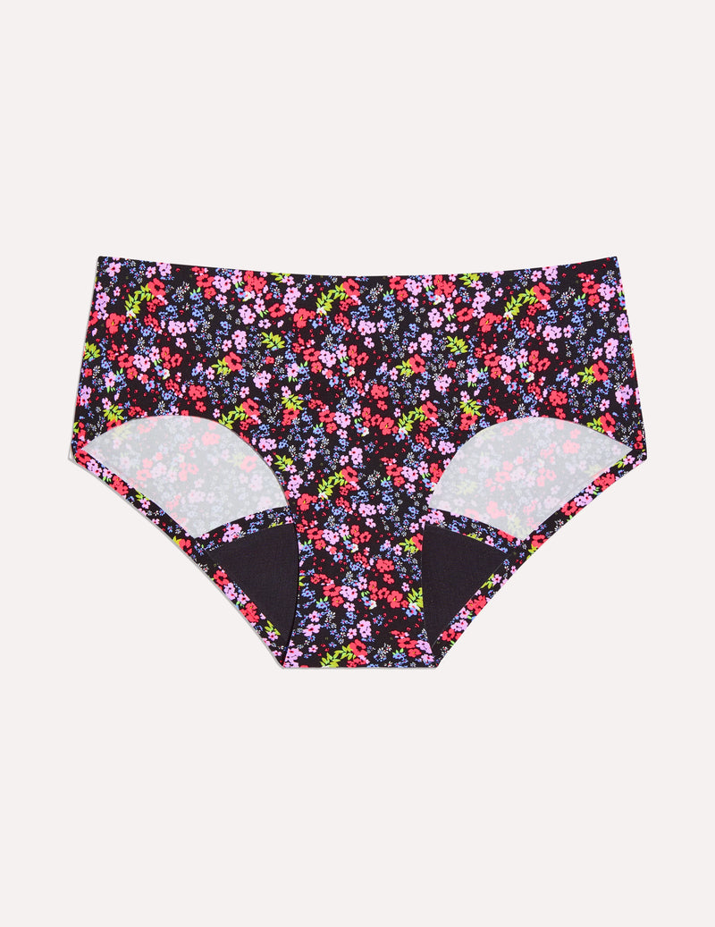 Teen Super Leakproof® No-Show Boyshort shown front-facing against a light gray background