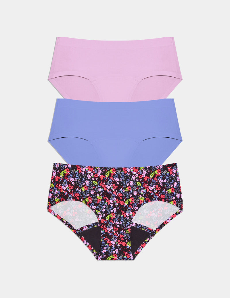 Teen Super Leakproof® No-Show Boyshort shown front-facing against a light gray background