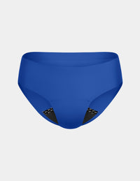 Teen Leakproof UltraThin No-Show Bikini 3-Pack  | Gumdrop/Blueberry/Blue Gingham