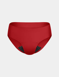 Teen Leakproof UltraThin No-Show Bikini 3-Pack | Gumdrop/Blueberry/Blue Gingham