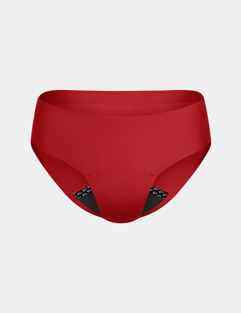 Teen Leakproof UltraThin No-Show Bikini 3-Pack | Gumdrop/Blueberry/Blue Gingham