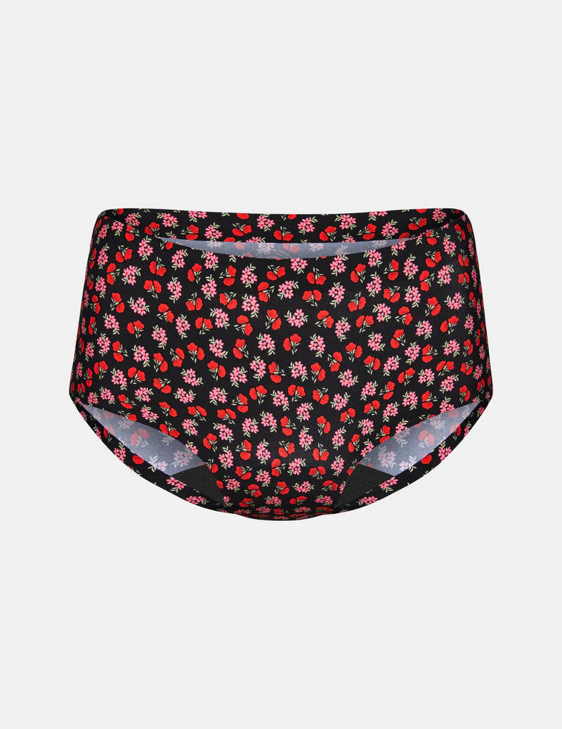 Teen Light Leakproof No-Show Boyshort 3-Pack  | Ruby/Sugar Plum/Posy