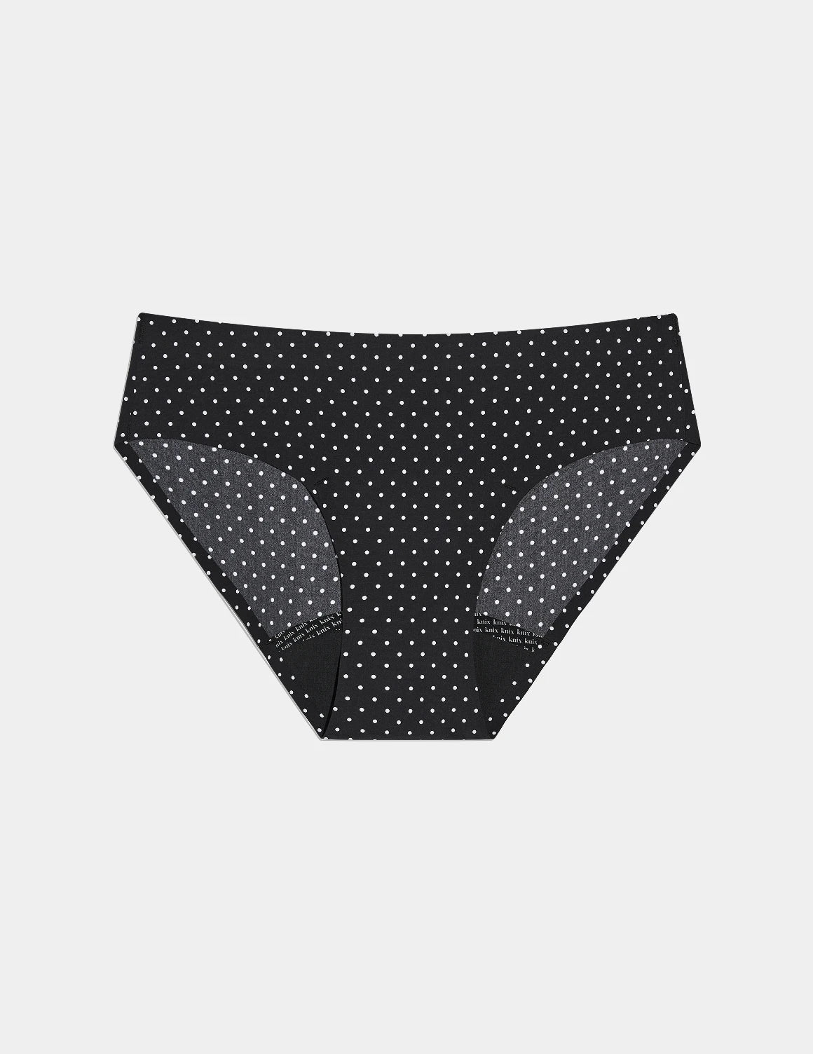 | Black with White Polka Dot