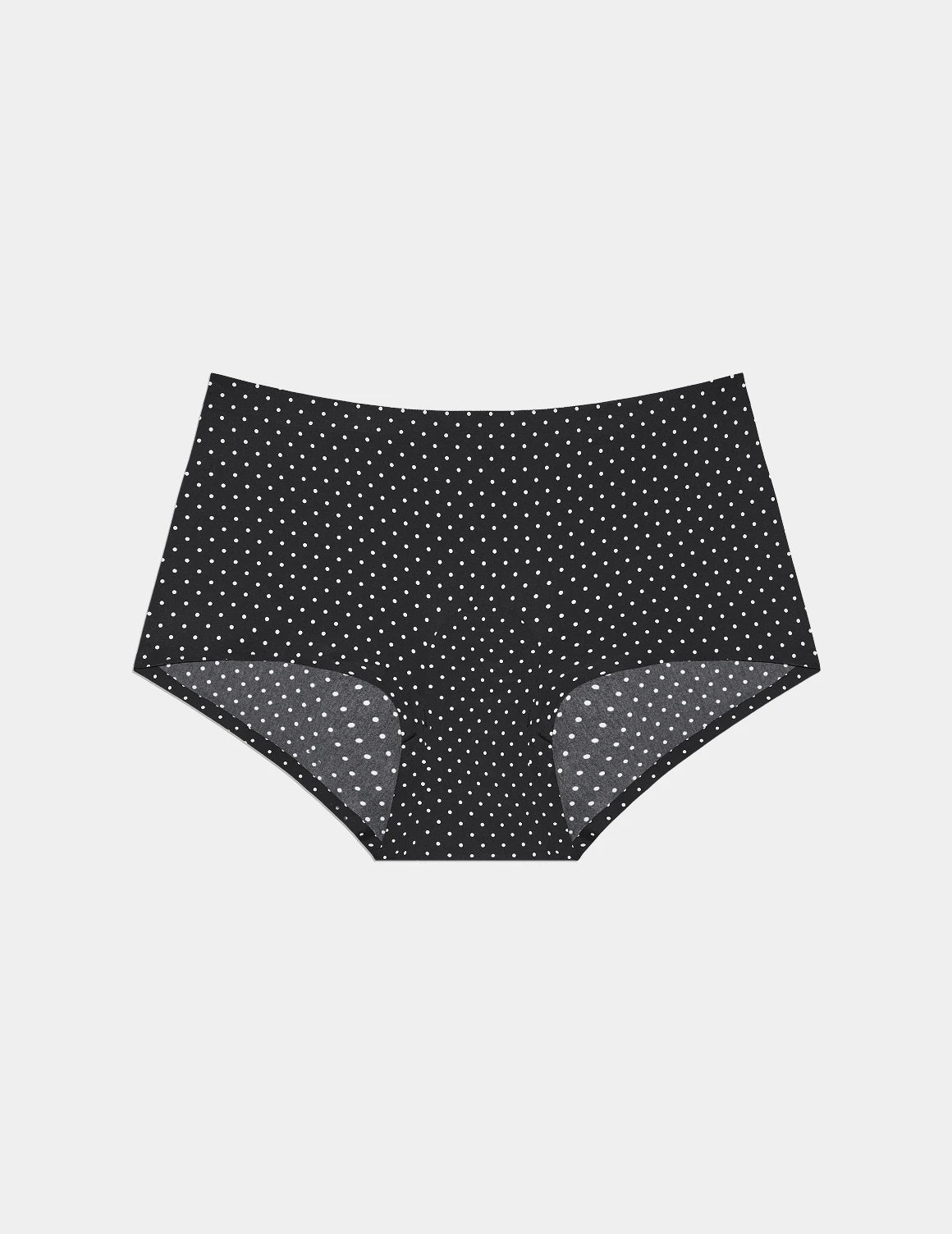| Black with White Polka Dot