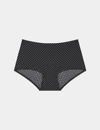 | Black with White Polka Dot