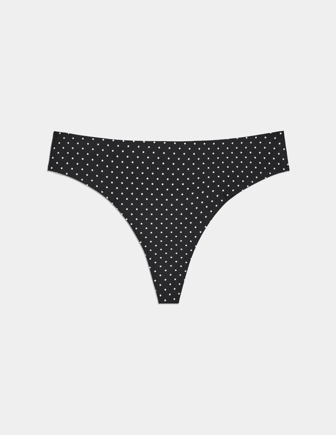 | Black with White Polka Dot