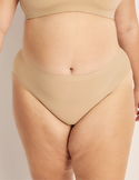 Clementine has 51” hips, and wearing KNIX XXL | Warm Sand
