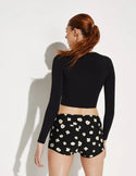 Molly is a 30B and wears a Knix size S | Black