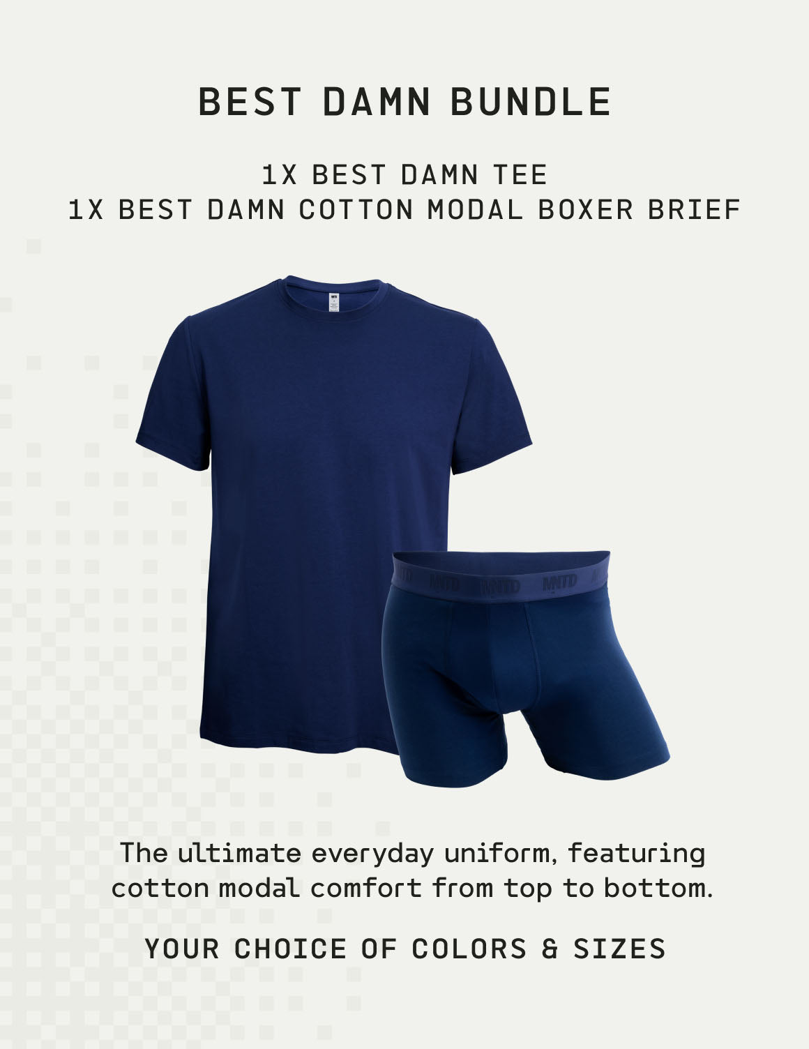 MNTD Mens Best Damn Bundle