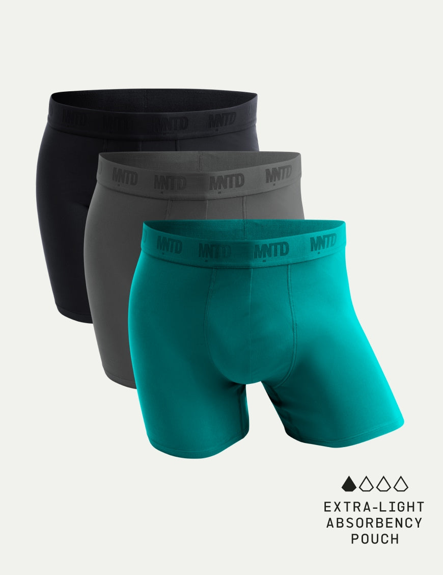 MNTD Mens Active Boxer Brief 3-Pack