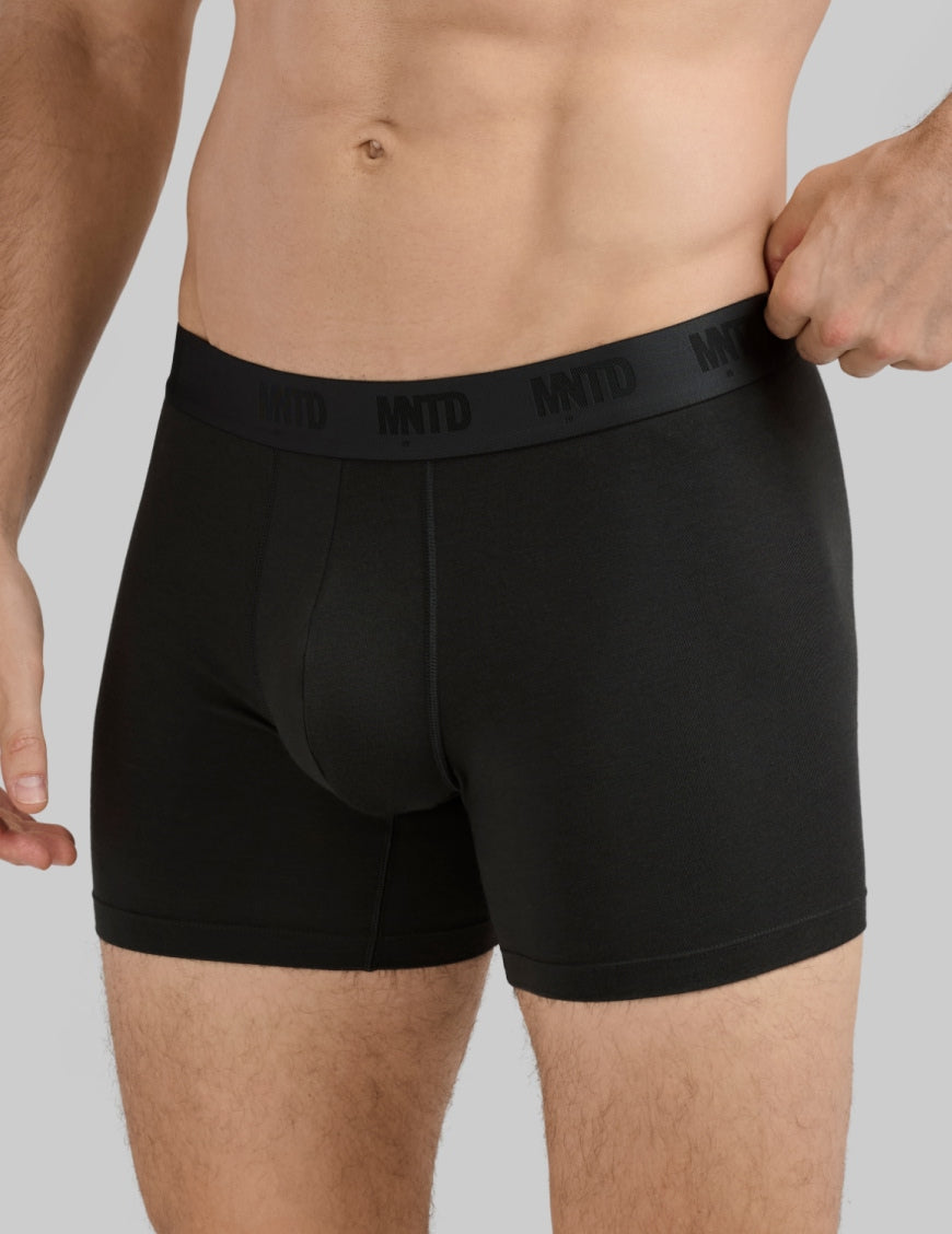 MNTD Mens Cotton Modal Boxer Brief 3-Pack