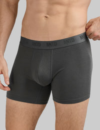 MNTD Mens Cotton Modal Boxer Brief 3-Pack